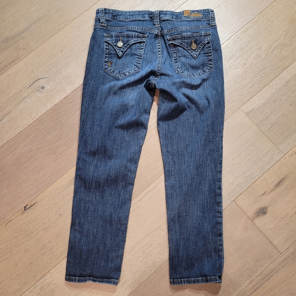 Kut From the Kloth Jeans Women's sz 6 Bardot Skinny Boyfriend Mid Rise Crop - Picture 4 of 12